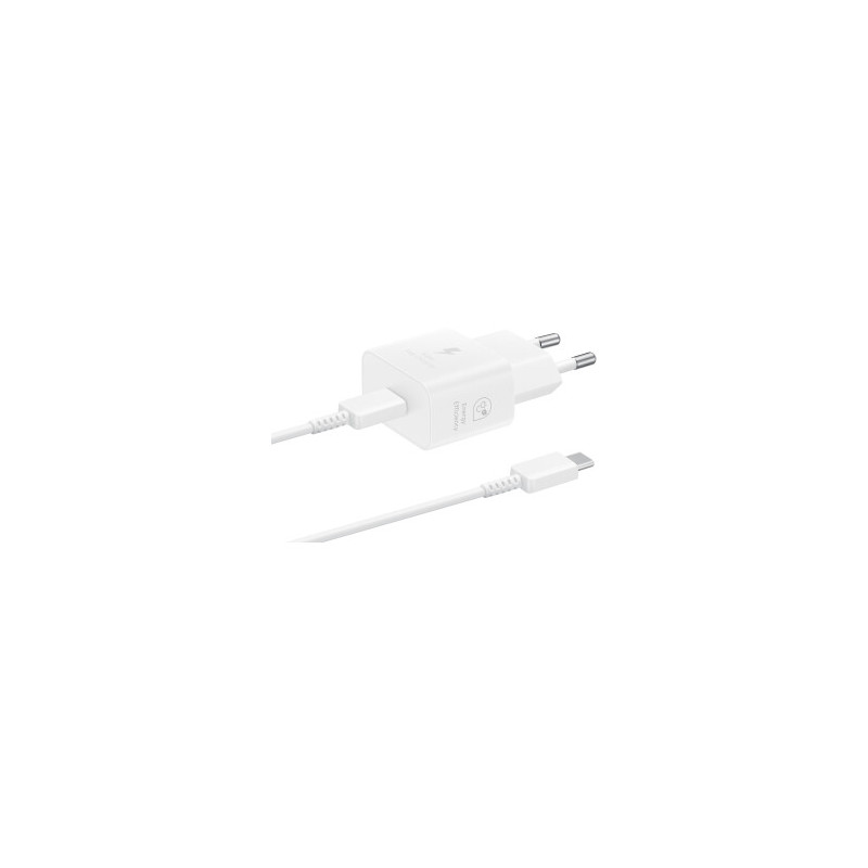 Samsung Charger 220V 25W USB-C avec Cable White EP-T2510XWE Blister